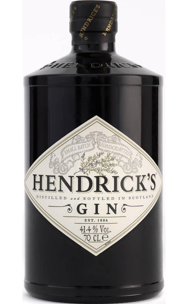 Hendrick's Gin bottle