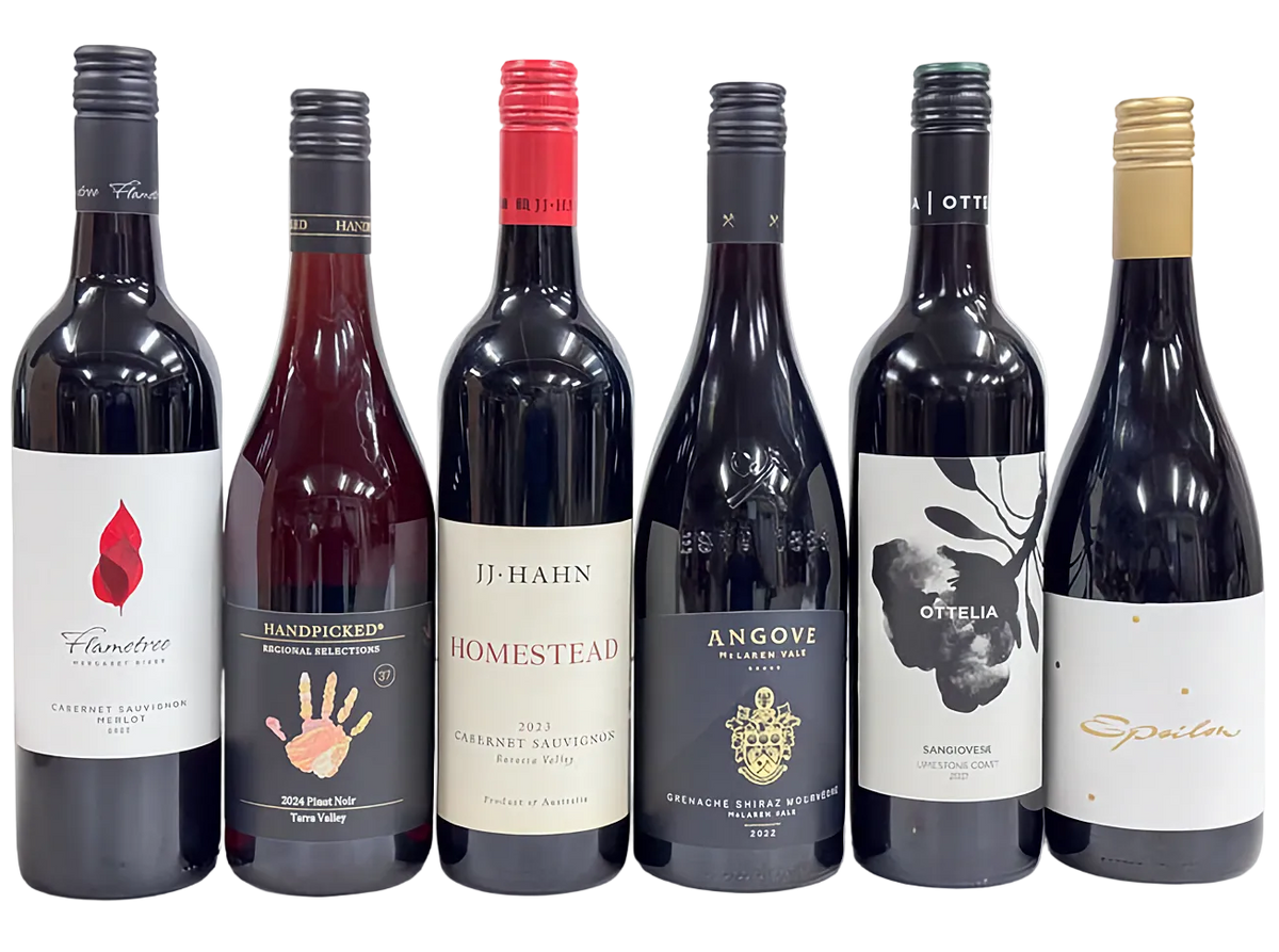 Aussie Red Wines 6 Pack